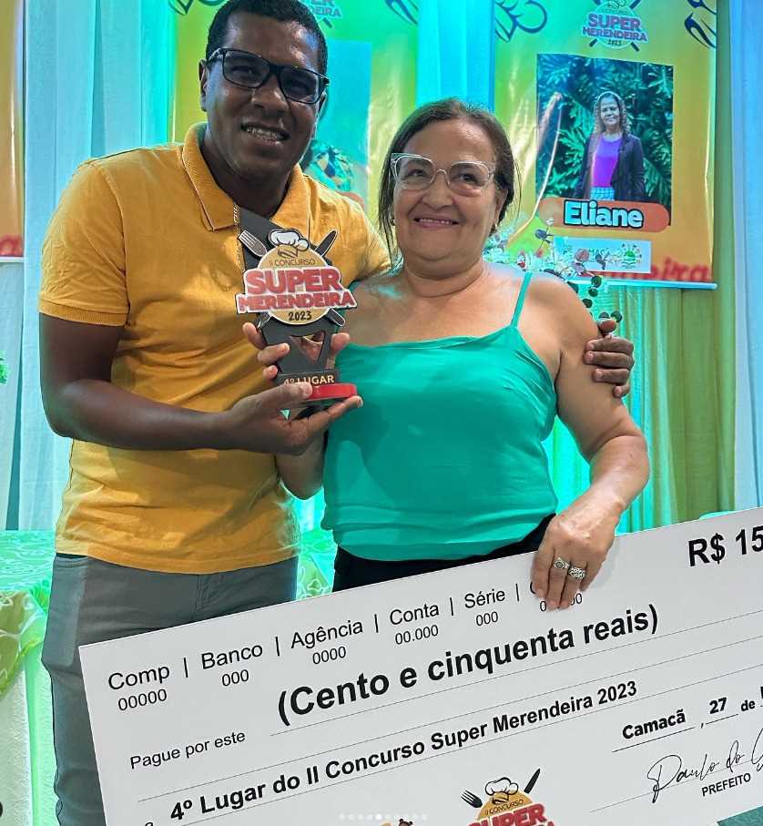 Camacã: 2ª edição do Concurso Super Merendeira dá prêmio dá 500 reais

